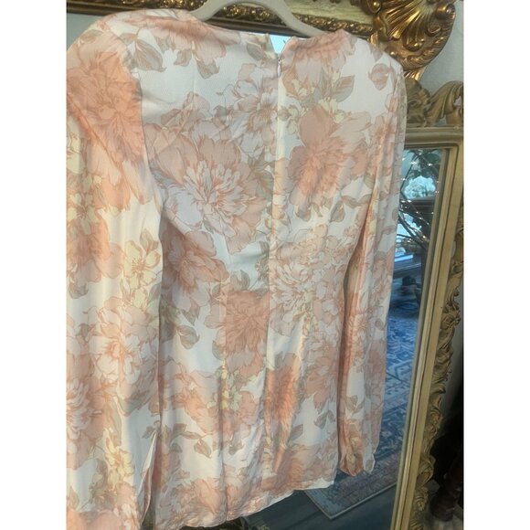 RUMOR NWT Isola Floral Mini Dress SZ XS - Picture 7 of 9